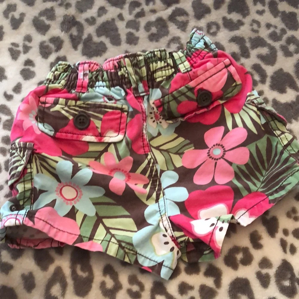 babyGap Floral Shorts